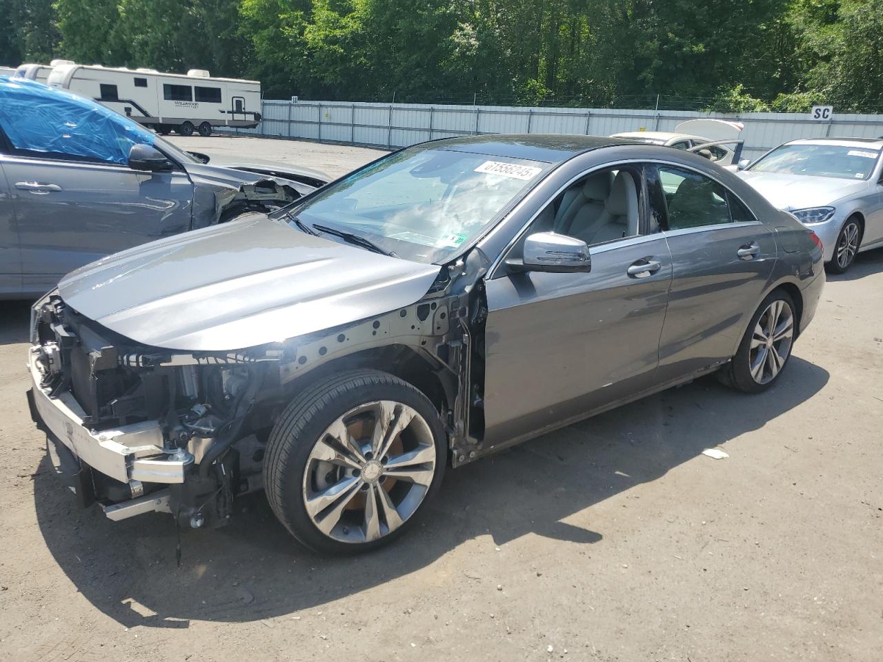 WDDSJ4EB4EN033476 MERCEDES-BENZ CLA-CLASS Photo 1