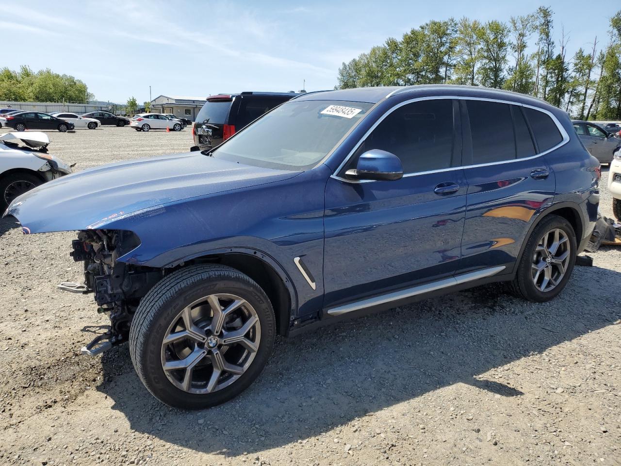 2024 Bmw X3 Xdrive30I en Venta en Arlington, WA - Front End