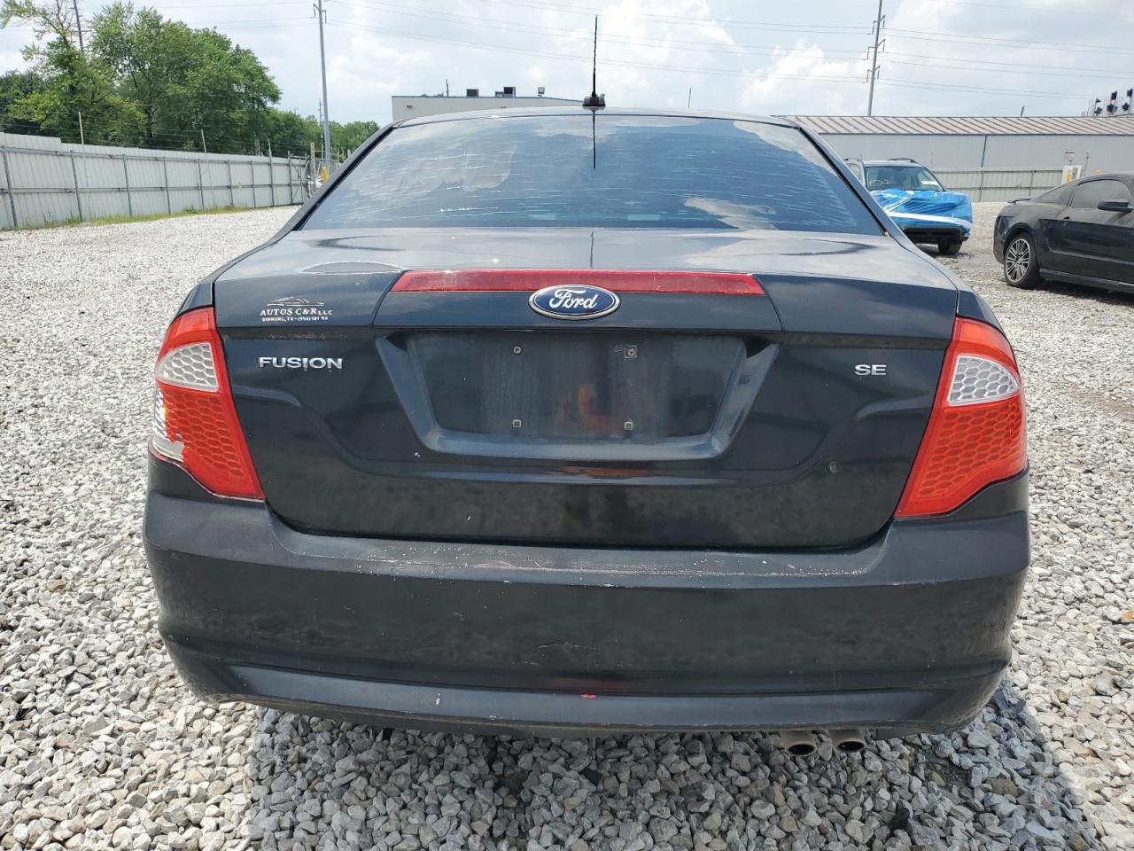 2012 Ford Fusion Se VIN: 3FAHP0HA1CR304105 Lot: 62777285