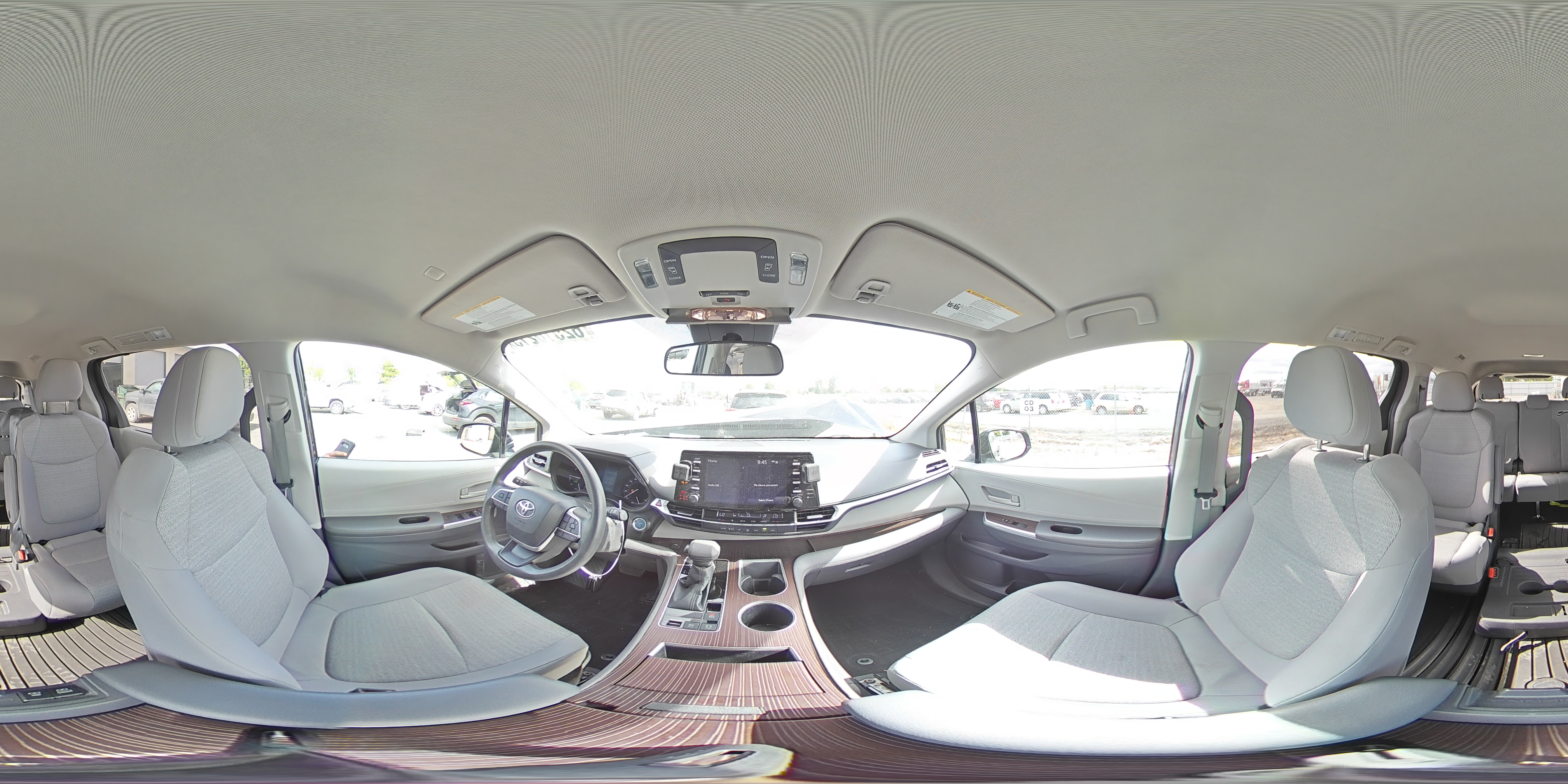 2021 Toyota Sienna Le VIN: 5TDKRKECXMS019929 Lot: 62516215
