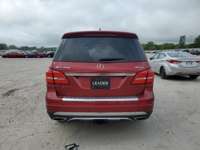  MERCEDES-BENZ GLS-CLASS 2017 Бургунди
