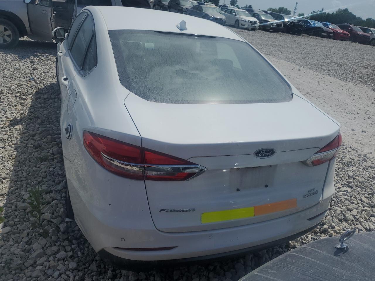 2019 Ford Fusion Se VIN: 3FA6P0LU5KR264005 Lot: 54023855