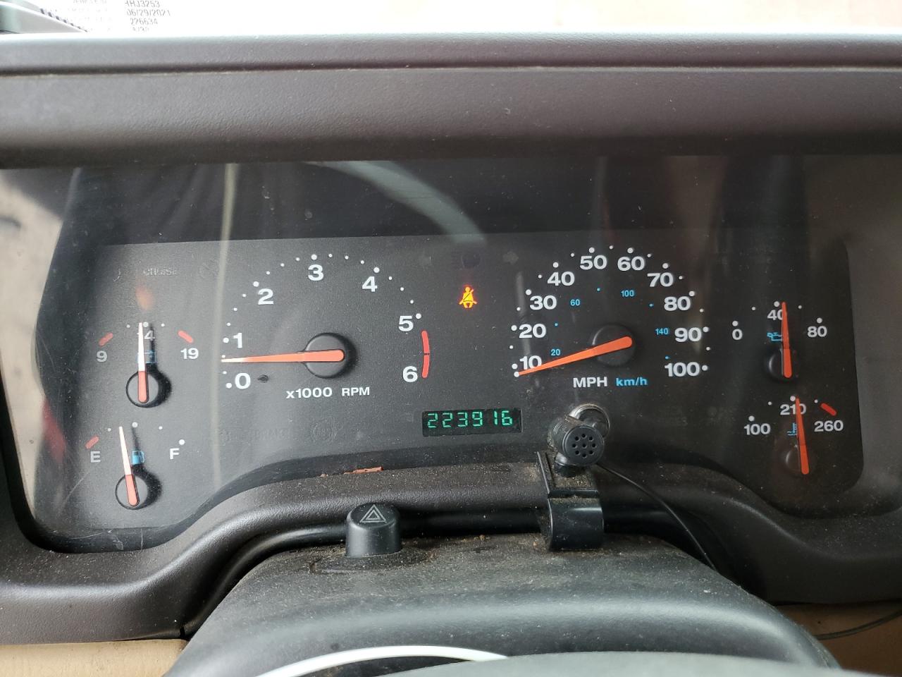 2001 Jeep Wrangler / Tj Sport VIN: 1J4FA49S31P342273 Lot: 62649325