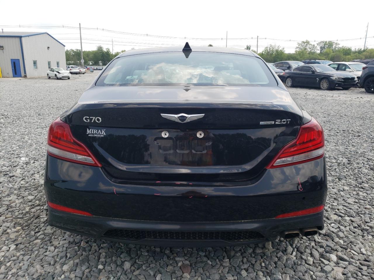 2021 Genesis G70 Elite VIN: KMTG34LA0MU079767 Lot: 59688405