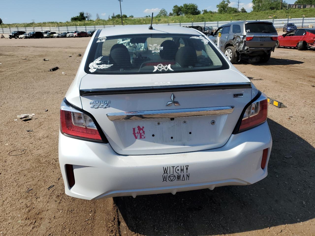 2022 Mitsubishi Mirage G4 Es VIN: ML32FUFJ8NHF03417 Lot: 61408515