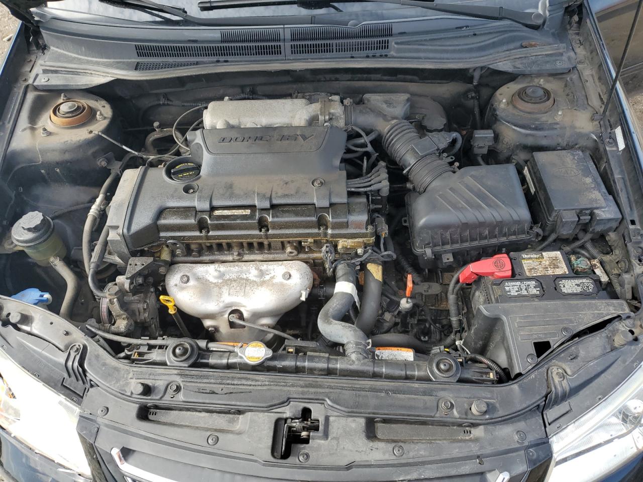 2008 Kia Spectra Ex VIN: KNAFE121X85566363 Lot: 62512985
