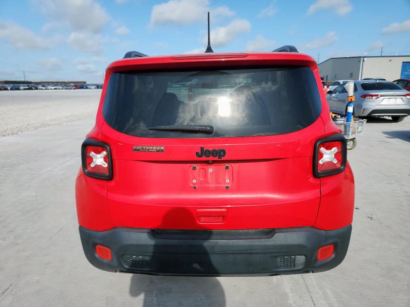  JEEP RENEGADE 2018 Красный