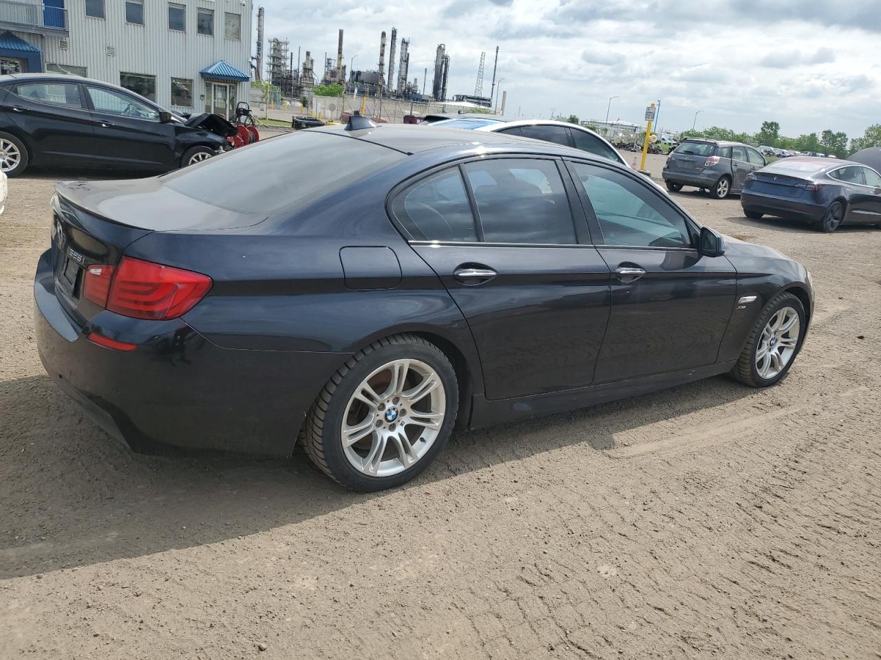 2012 BMW 528 Xi black null gas WBAXH5C5XCDW04516 photo #4
