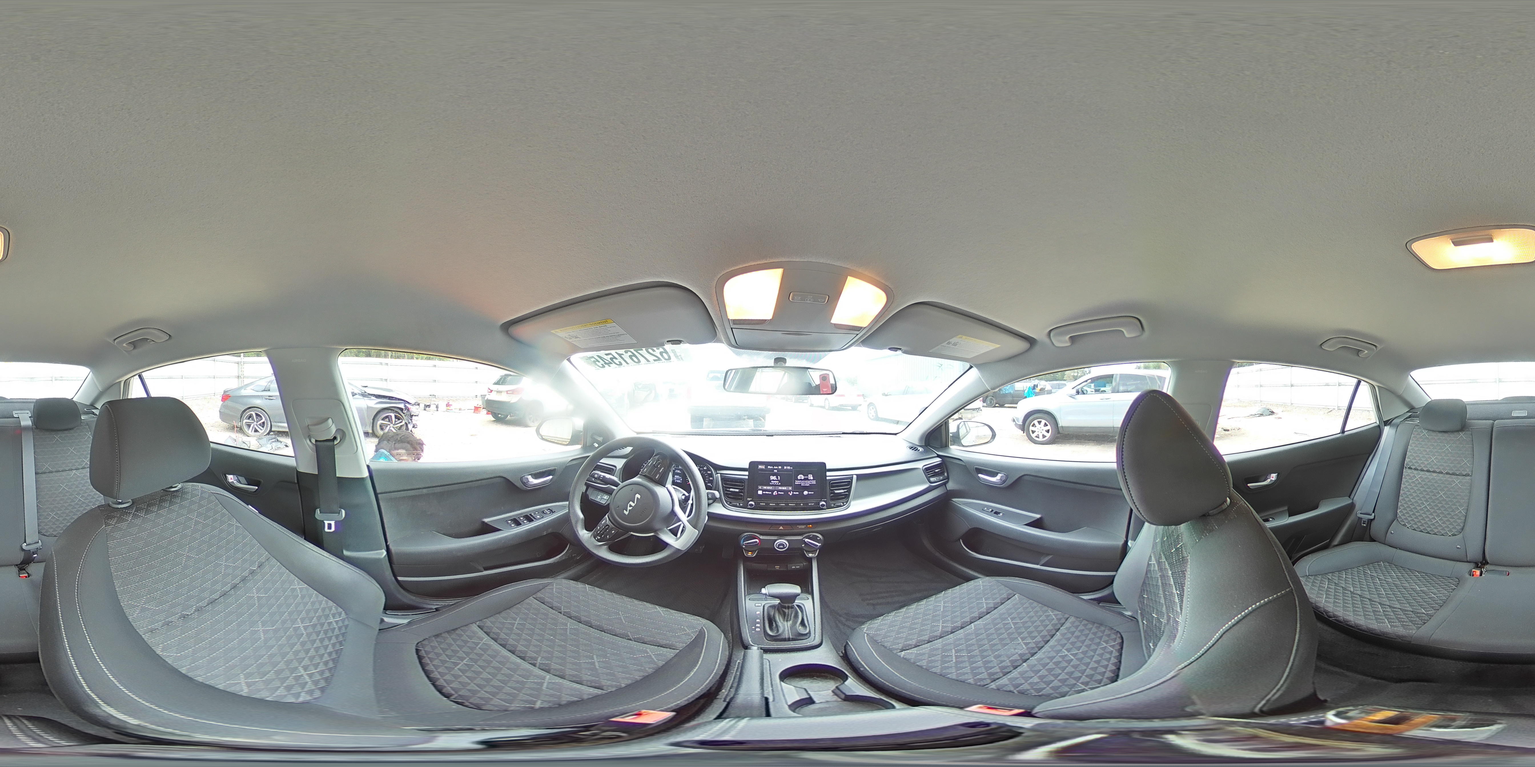 2022 Kia Rio Lx VIN: 3KPA24AD6NE500394 Lot: 62761545