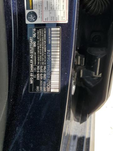2017 MERCEDES-BENZ E 300  