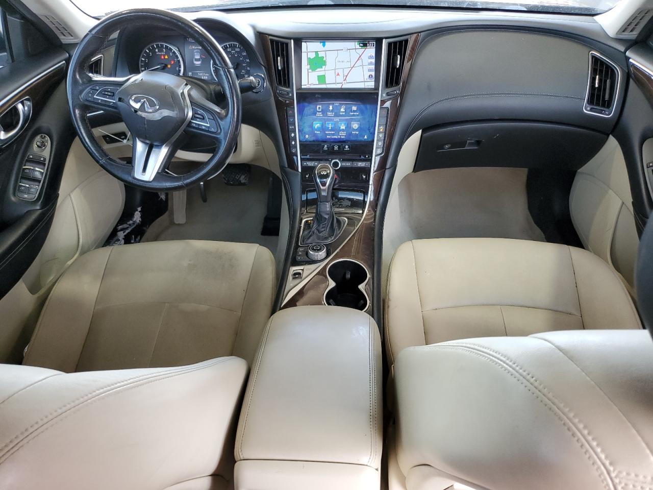 2018 Infiniti Q50 Luxe VIN: JN1EV7AR0JM435725 Lot: 62113625
