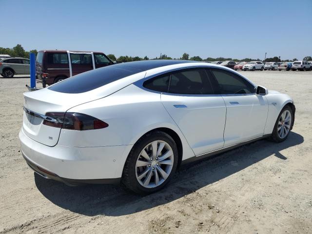  TESLA MODEL S 2014 White