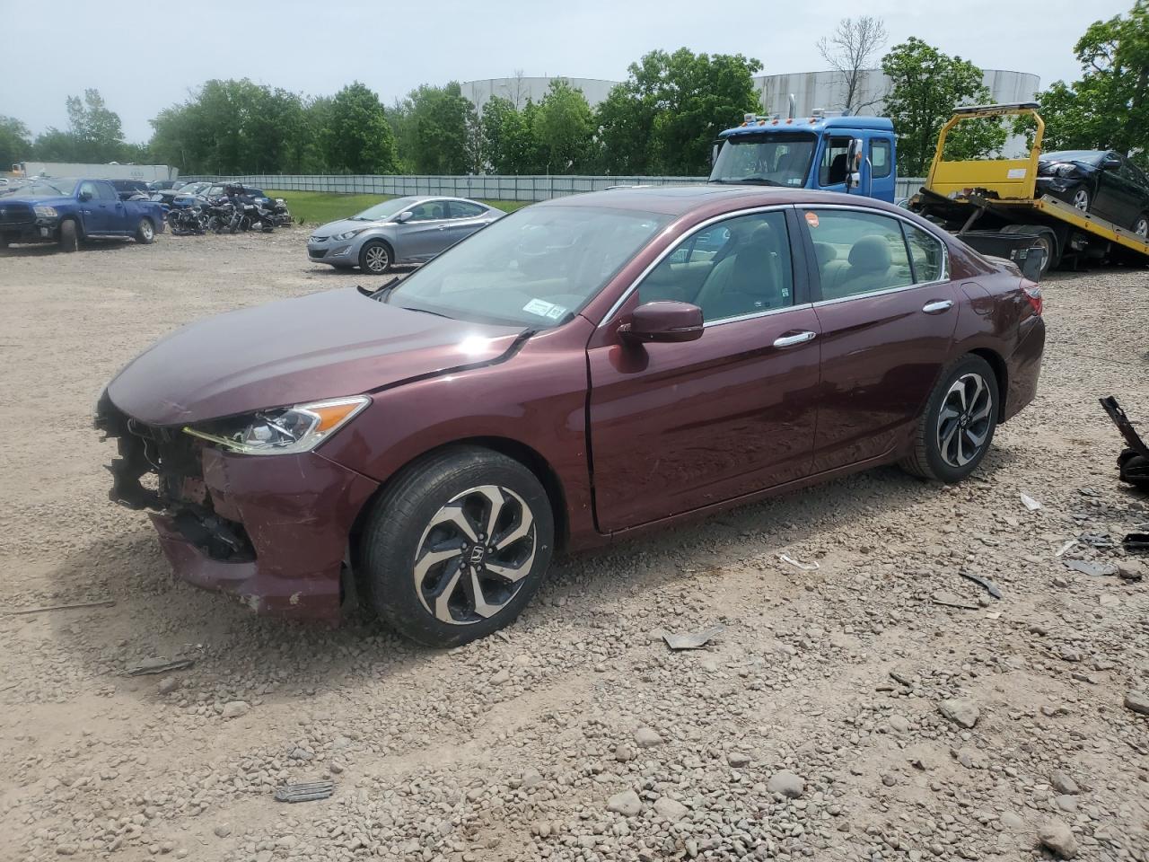 2017 Honda Accord Ex for Sale in Central Square, NY - Front End