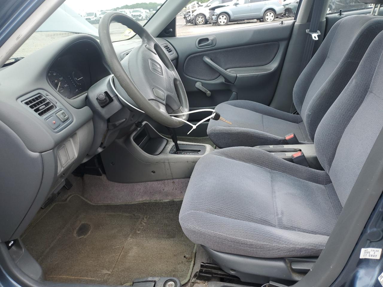 1998 Honda Civic Dx VIN: 2HGEJ6629WH550396 Lot: 61716845
