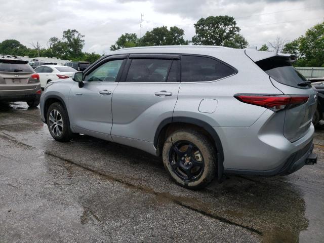  TOYOTA HIGHLANDER 2021 Серебристый