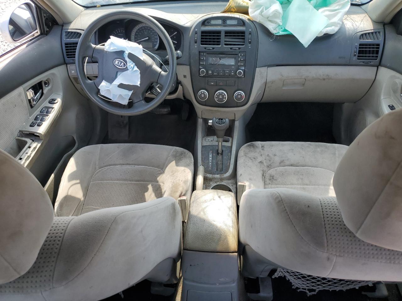 2007 Kia Spectra Ex VIN: KNAFE121675412618 Lot: 61800375