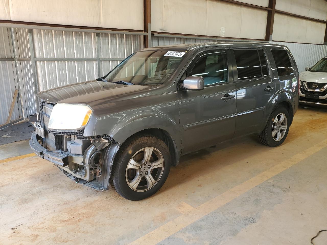 2012 Honda Pilot Exl للبيع في Mocksville، NC - Front End