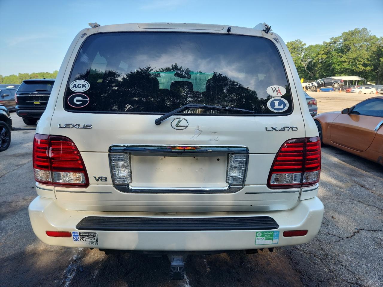 2006 Lexus Lx 470 VIN: JTJHT00W864010319 Lot: 61499015