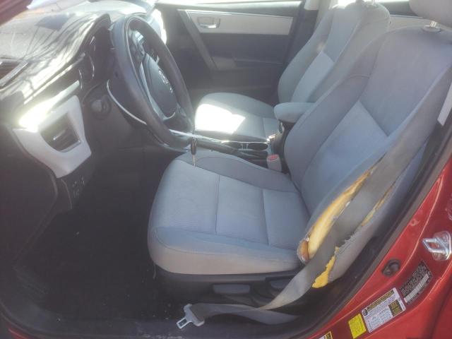  TOYOTA COROLLA 2014 Red