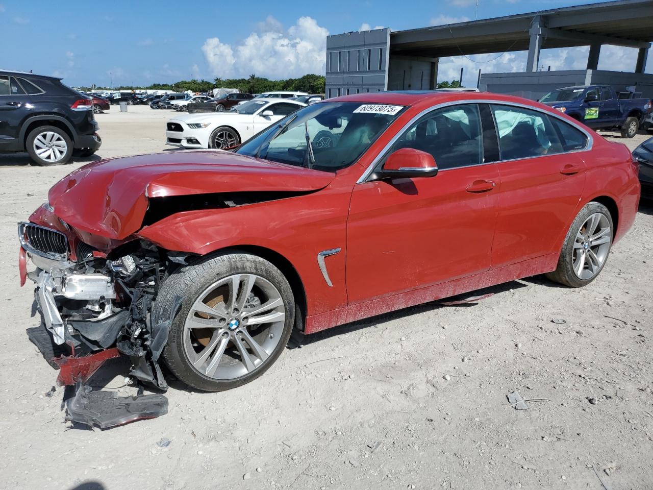 2019 Bmw 430I Gran Coupe للبيع في West Palm Beach، FL - Front End