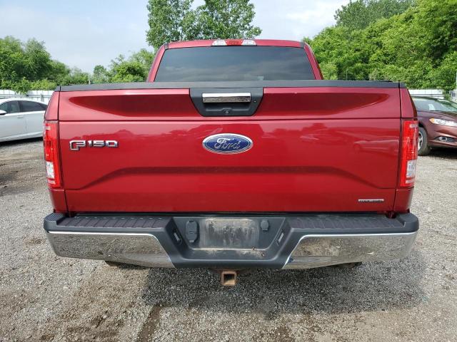  FORD F-150 2016 Красный