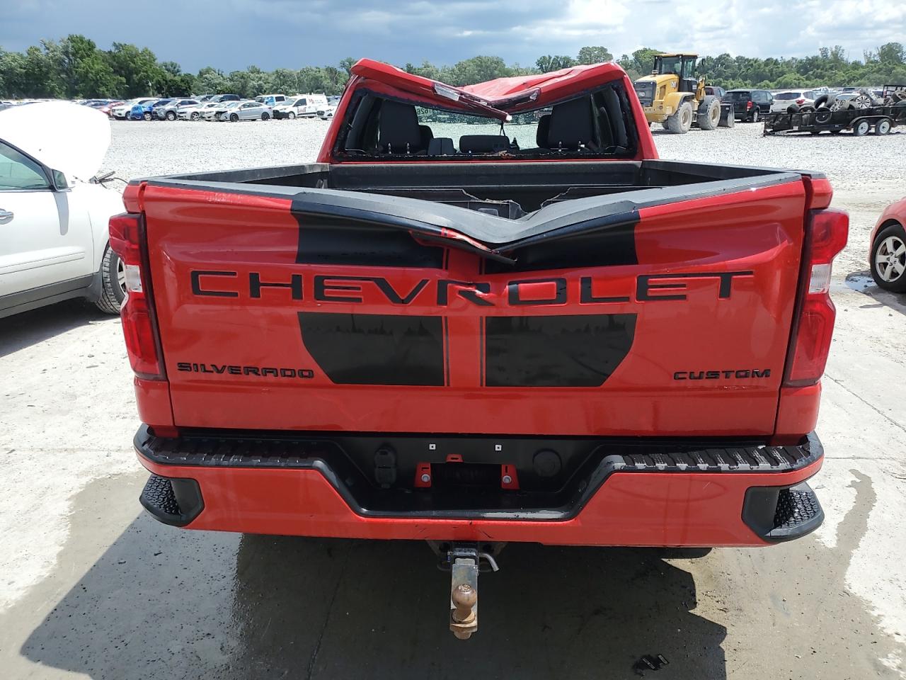2022 Chevrolet Silverado Ltd K1500 Custom VIN: 1GCRYBEK9NZ221699 Lot: 62661405