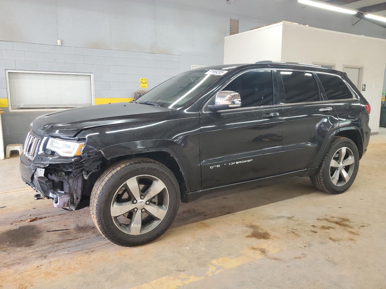 2015 Jeep Grand Cherokee Overland black 4dr spor flexible fuel 1C4RJECG0FC836392 photo #1