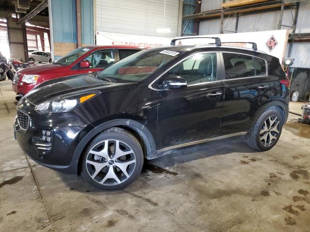  KIA SPORTAGE 2017 Черный