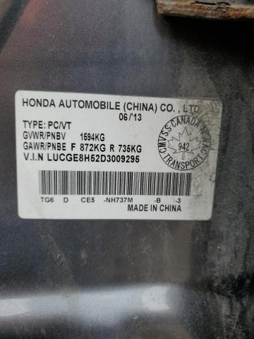 2013 HONDA FIT LX  