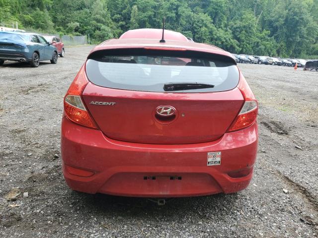  HYUNDAI ACCENT 2013 Red