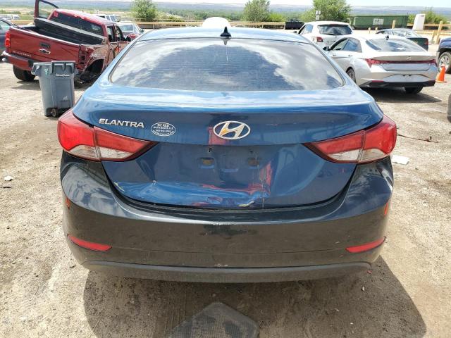  HYUNDAI ELANTRA 2016 Blue