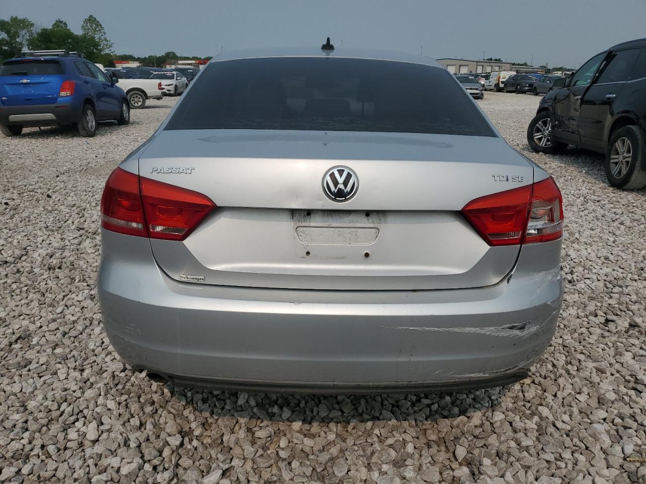 2012 Volkswagen Passat Se VIN: 1VWBN7A38CC003501 Lot: 58053765