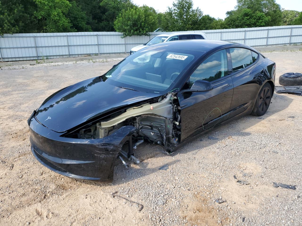 TESLA MODEL 3 2024 VIN 5YJ3E1EA3RF855991
