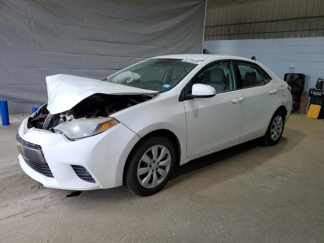 Sedans TOYOTA COROLLA 2015 Biały