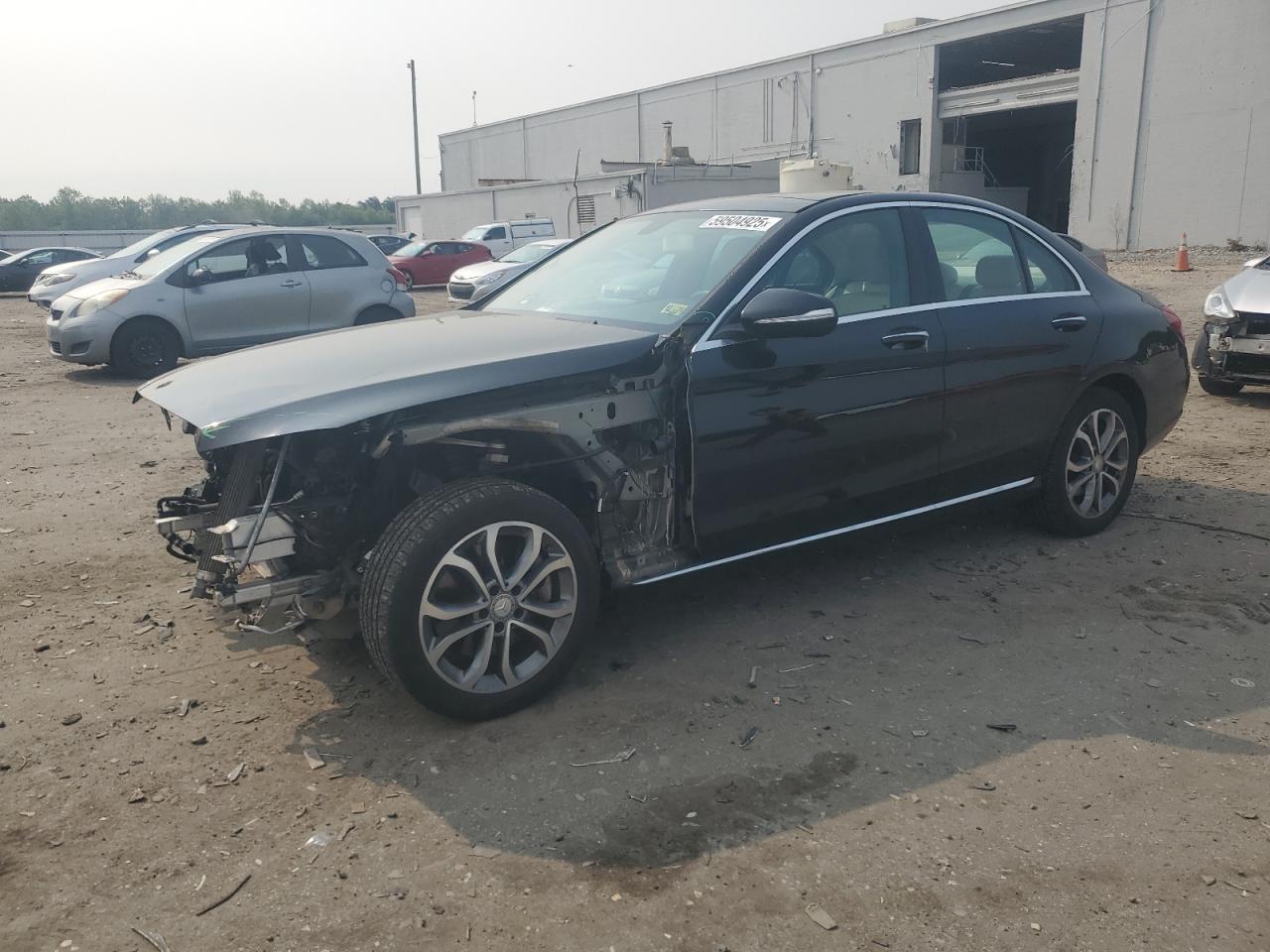 2015 Mercedes-Benz C 300 4Matic en Venta en Fredericksburg, VA - Front End