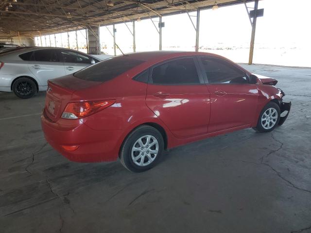 HYUNDAI ACCENT 2013 Красный