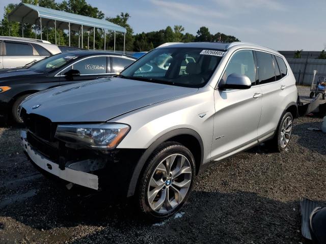  BMW X3 2016 Серебристый