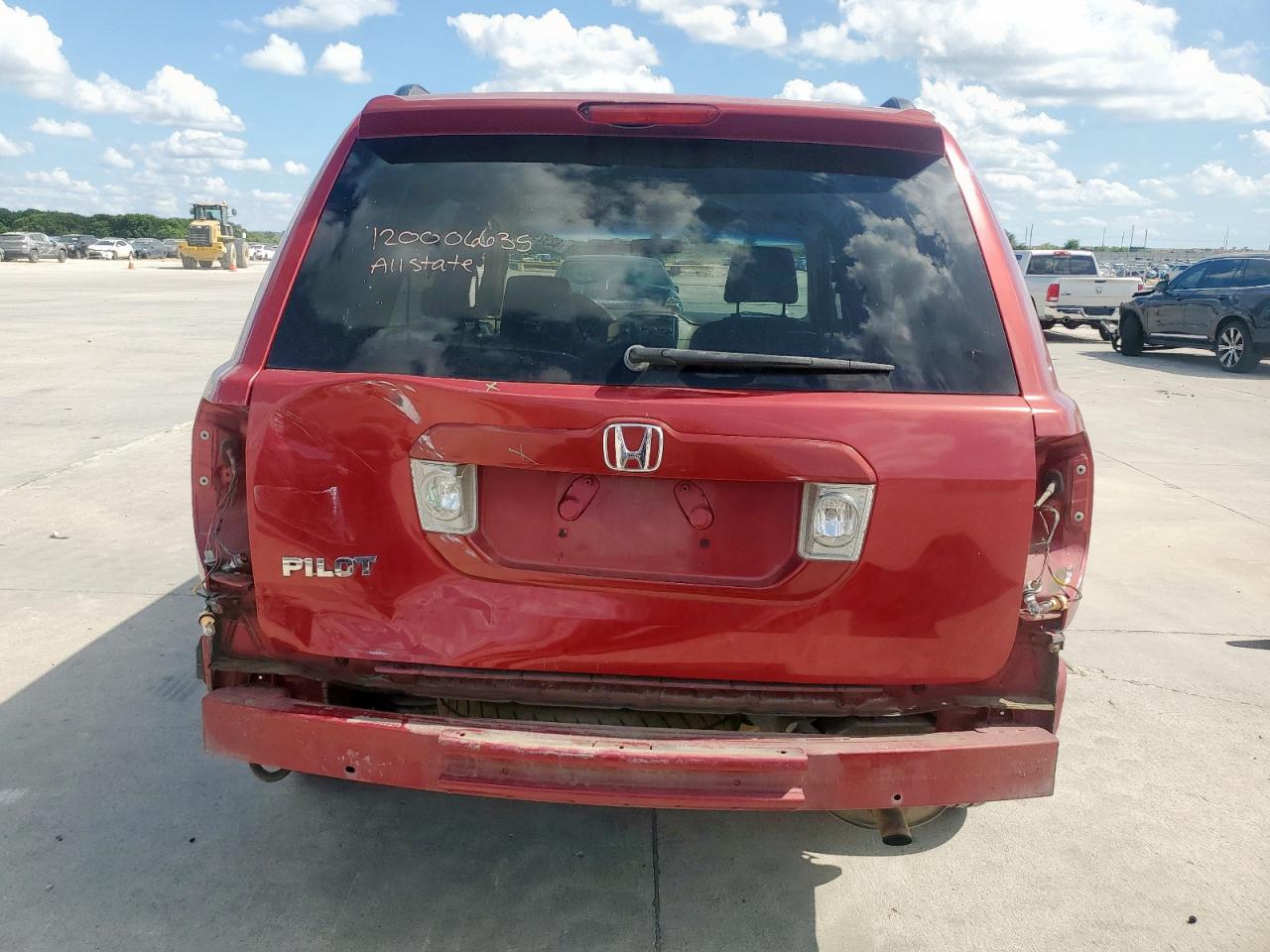 2006 Honda Pilot Ex VIN: 5FNYF28456B009114 Lot: 62929405
