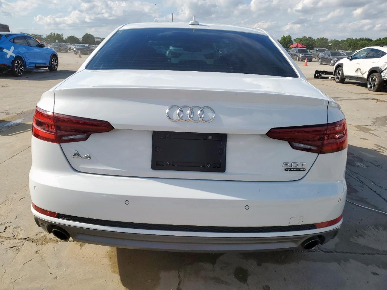 2018 Audi A4 Premium Plus VIN: WAUENAF48JN017041 Lot: 59678295