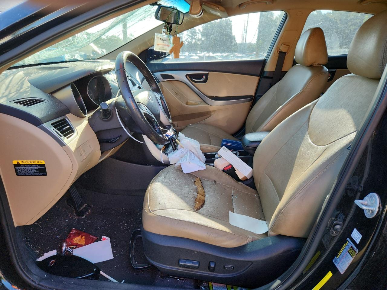 2013 Hyundai Elantra Gls VIN: 5NPDH4AE6DH380434 Lot: 59909865
