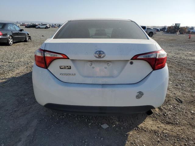  TOYOTA COROLLA 2016 Белый