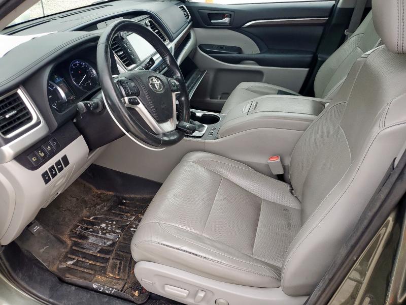  TOYOTA HIGHLANDER 2015 Zielony