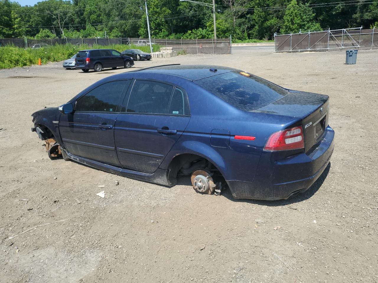 ACURA TL 2007 VIN 19UUA66217A022721 фото 2