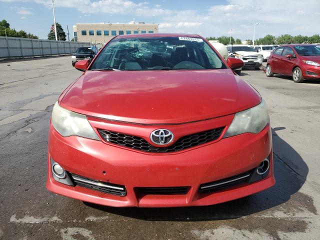  TOYOTA CAMRY 2013 Red