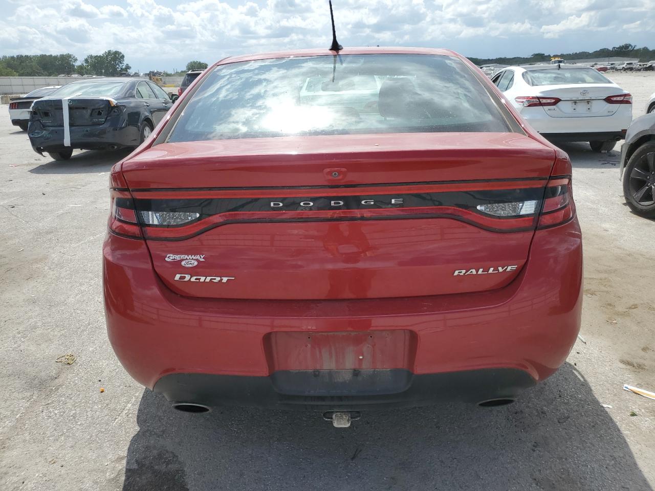 2016 Dodge Dart Sxt VIN: 1C3CDFBB8GD503673 Lot: 62702005