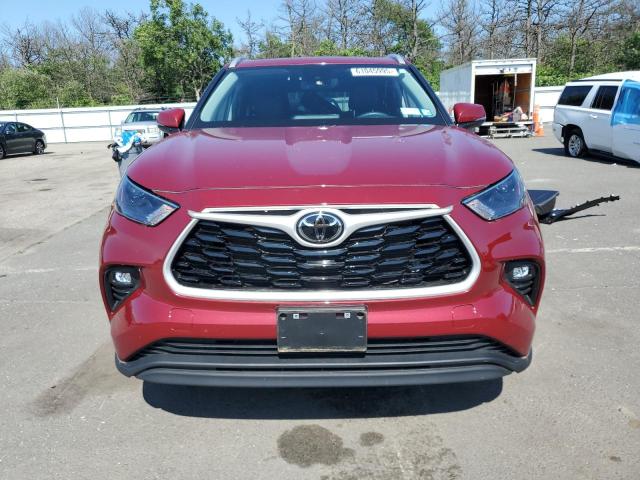  TOYOTA HIGHLANDER 2023 Red