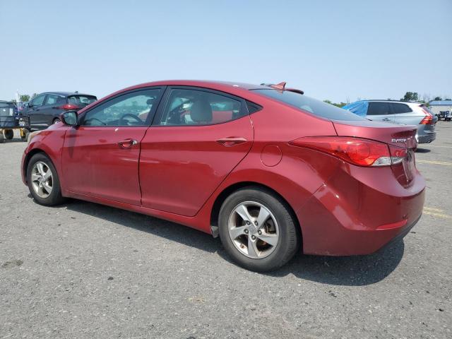  HYUNDAI ELANTRA 2014 Czerwony