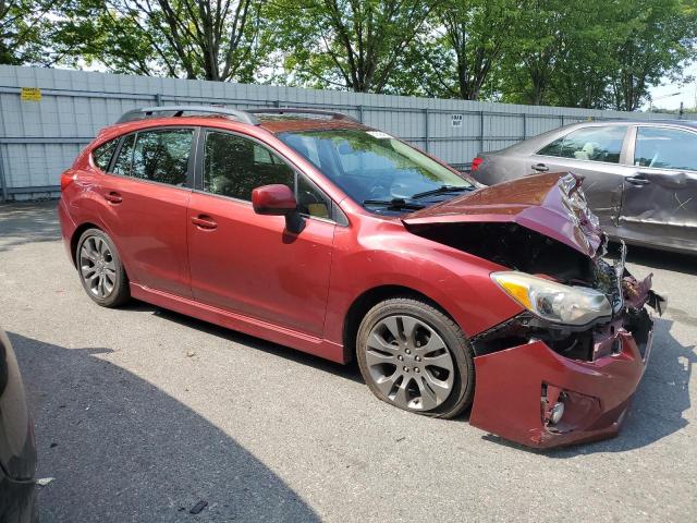  SUBARU IMPREZA 2013 Красный