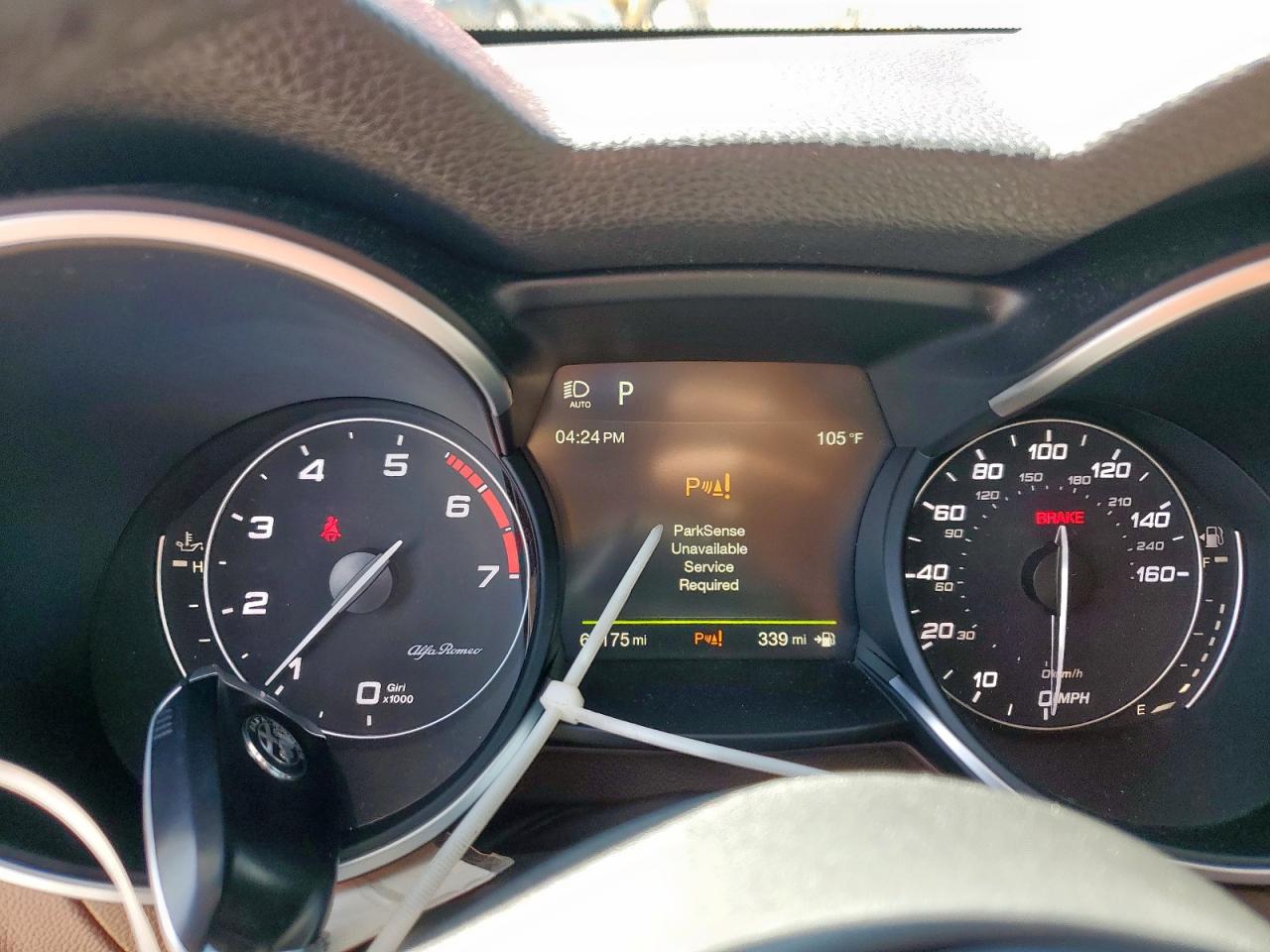 2019 Alfa Romeo Stelvio VIN: ZASPAJAN8K7C36120 Lot: 62424445