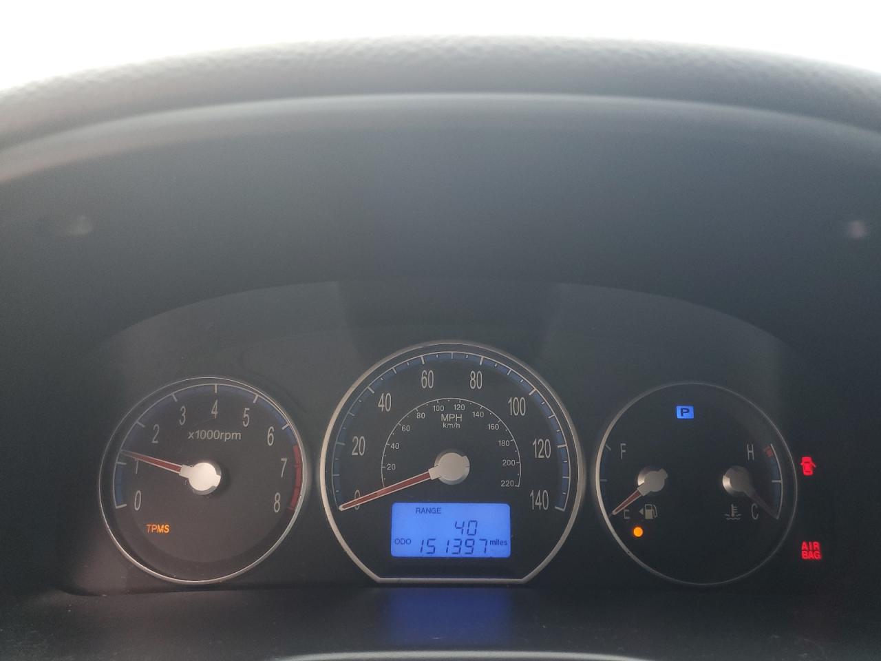 HYUNDAI SANTA FE 2009 VIN 5NMSG73D79H298586 фото 9
